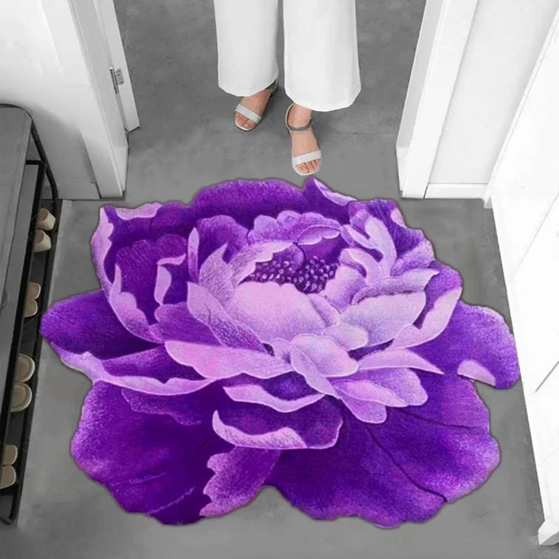 Tapis Fleur <br> De Vie Violette