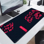 Tapis De Souris Fleuri  Sakura Coloré Rouge