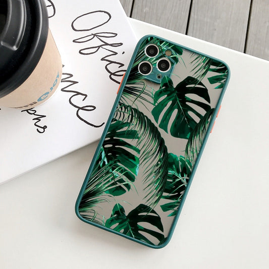 Coque Fleur <br> Jungle Vert