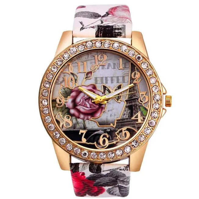 Montre Fleurie <br> Classe