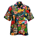 Chemise A Fleur Homme  Hawaïenne Jungle