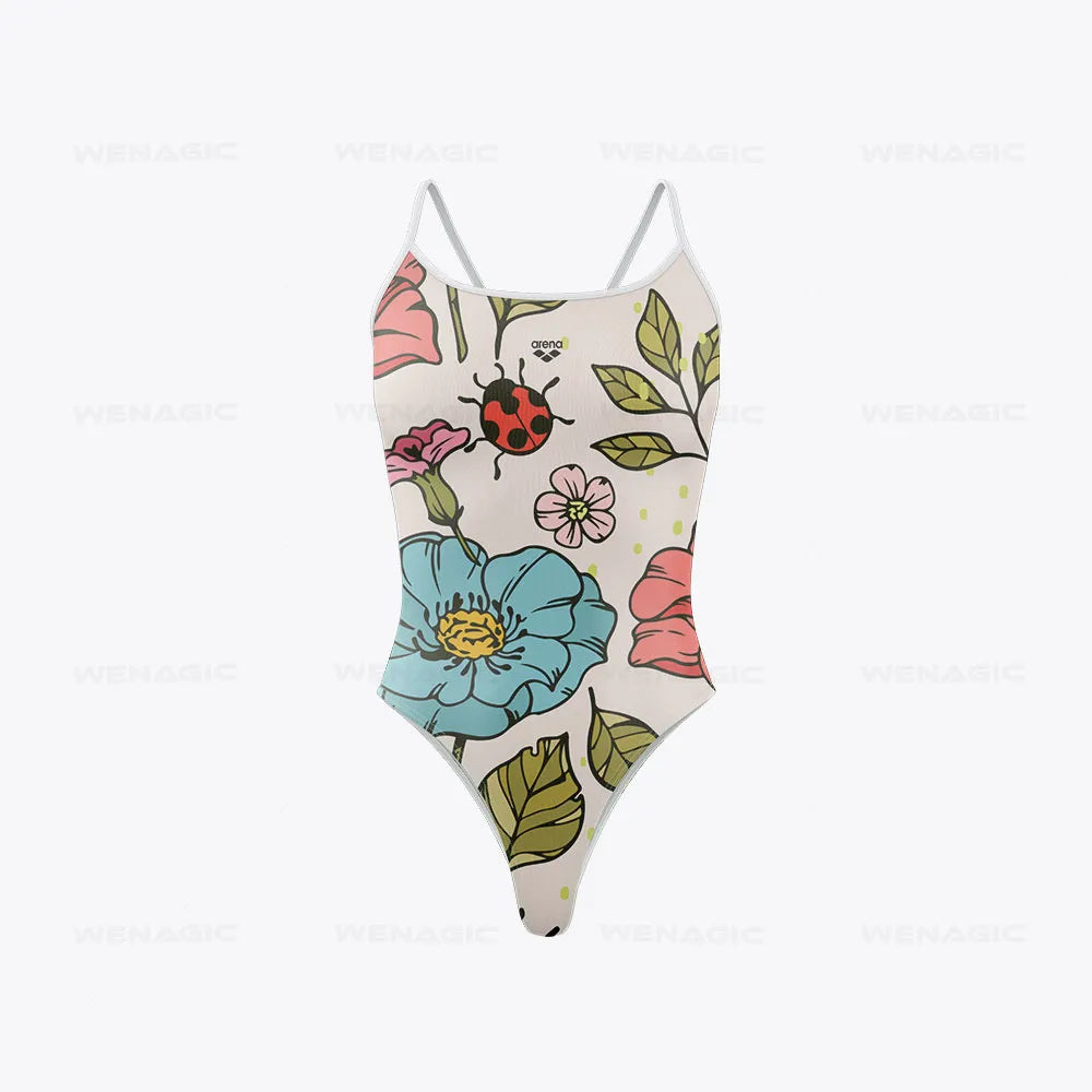 Maillot De Bain Fleuri <br> Epuré Coccinelle