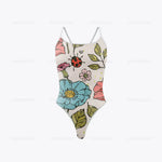 Maillot De Bain Fleuri  Epuré Coccinelle