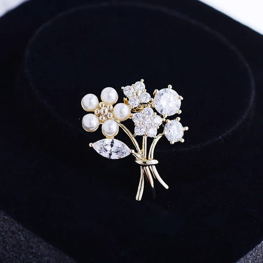 Broche Fleur <br> Bouquet Classe