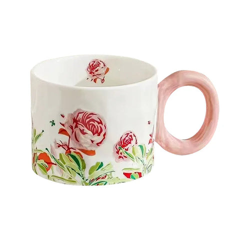 Mug  Fleur Rose