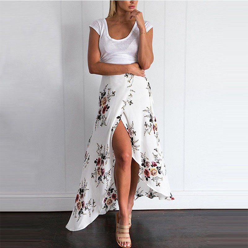 Long Floral Skirt<br> Design 