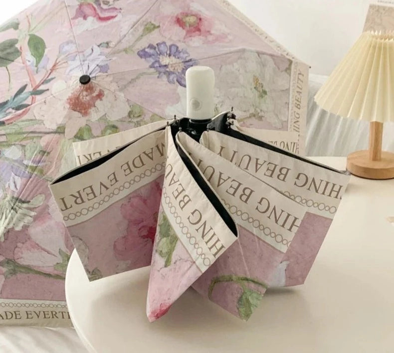 Parapluie Fleurs <br> Vintage