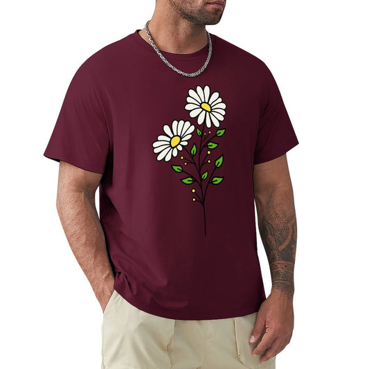 T-Shirt Fleur Premium <br> Marguerite Cartoon