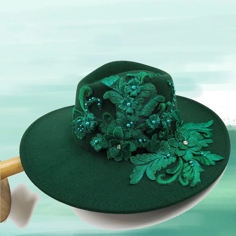 Chapeau Fleurie <br> Vert Design