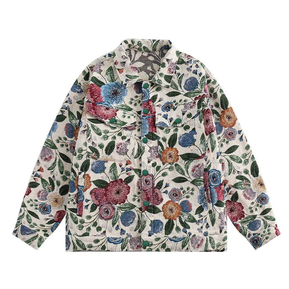 Veste Fleurie <br> Rétro