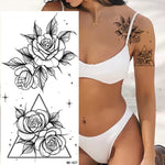 Tatouage Fleur  Double