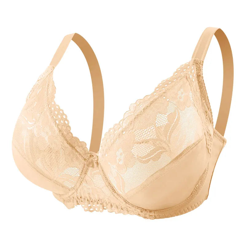 Soutien Gorge Fleuri <br> Beige