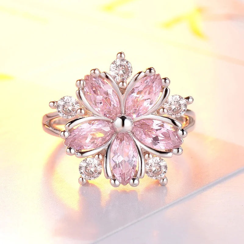 Anillo de flor de cerezo