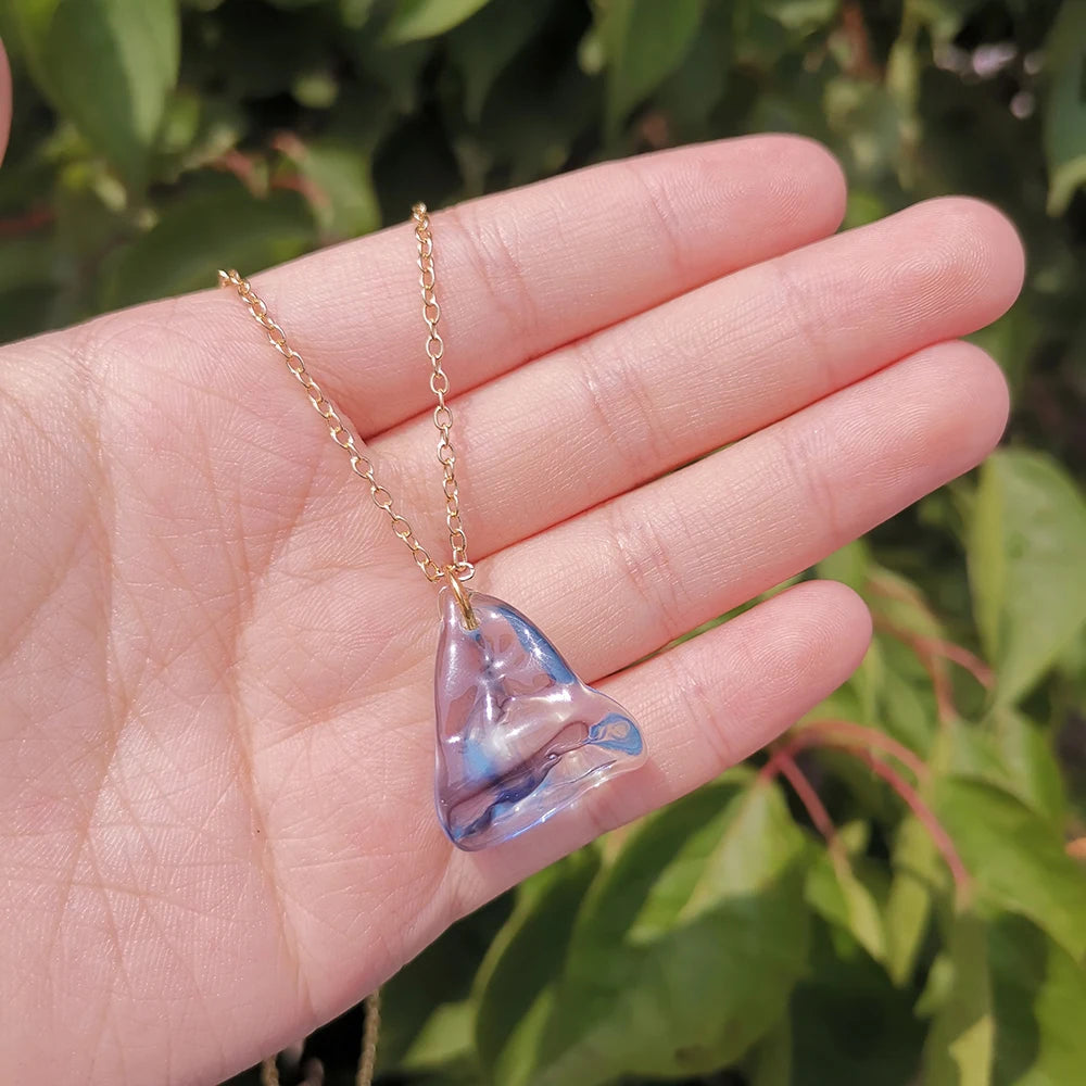 Flower Resin Necklace