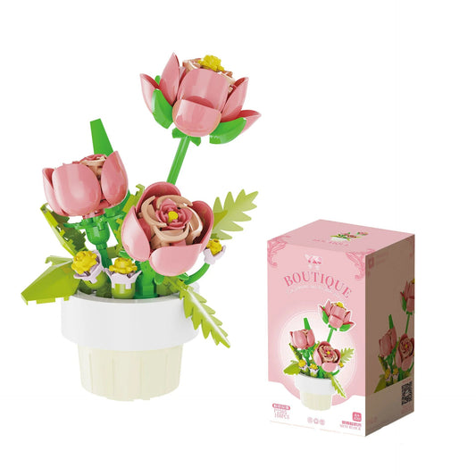 LEGO Flower Miniature Decoration