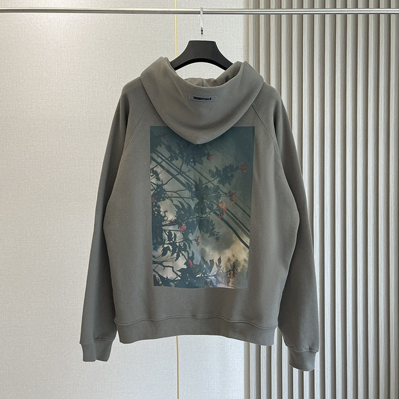 Pull Fleuri <br> Essential Gris