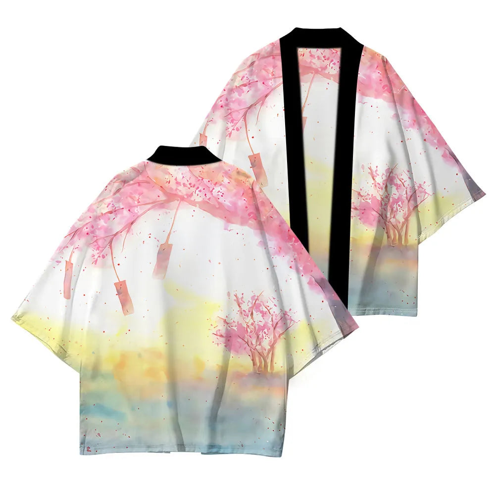 Kimono Fleuri Long