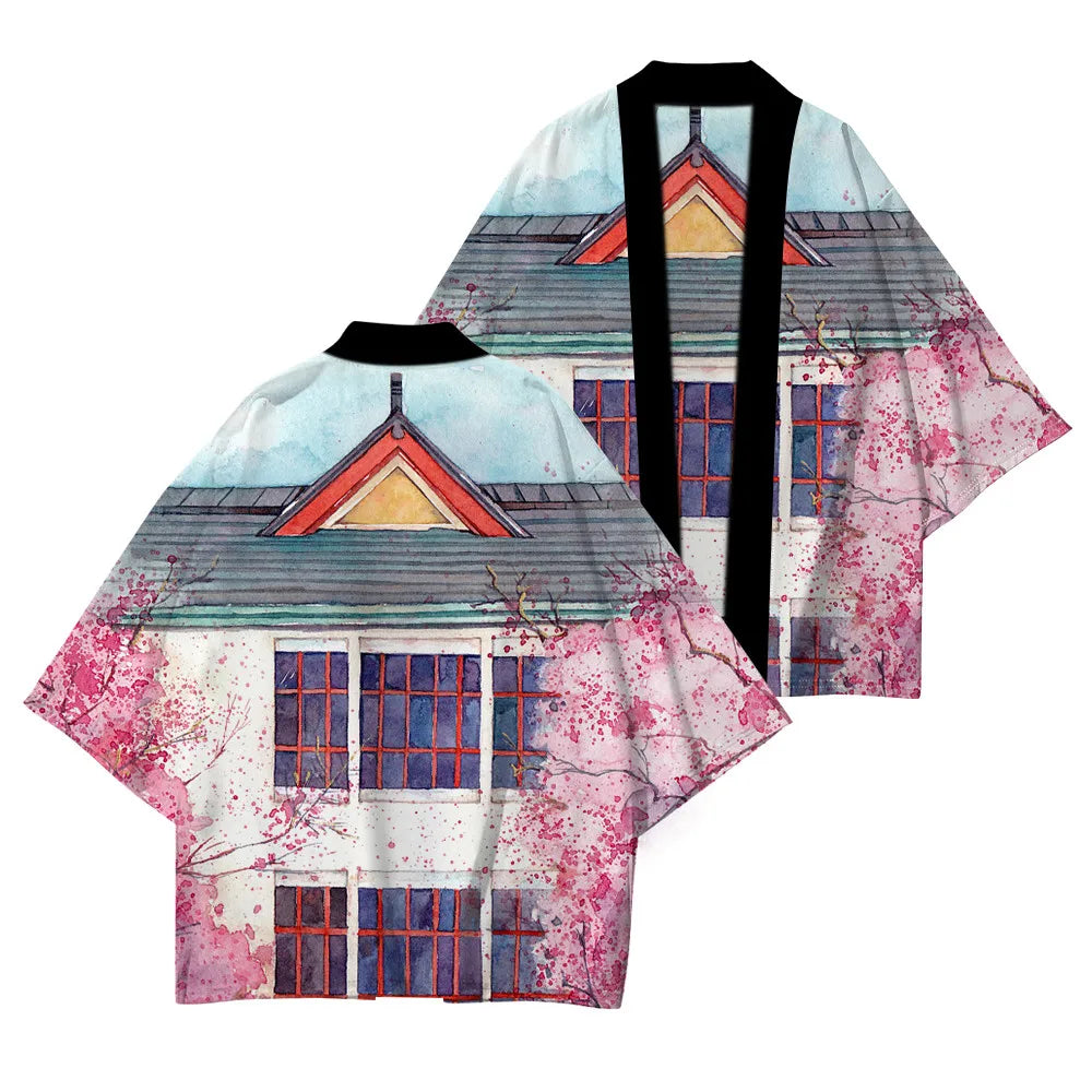 Kimono Fleuri Long