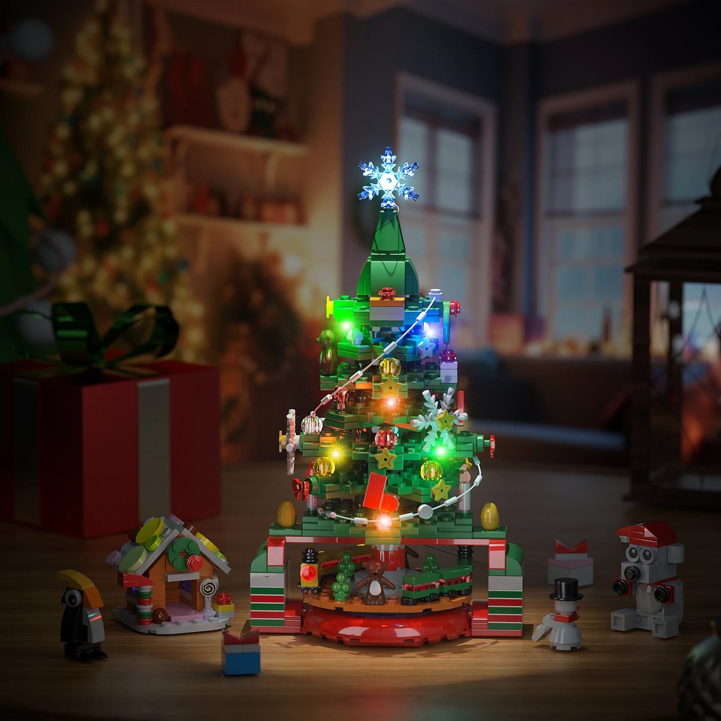 árbol de navidad lego