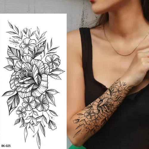 Tatouage Fleur   Avant Bras