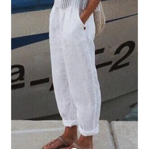 Pantalon Lin Femme  Classe