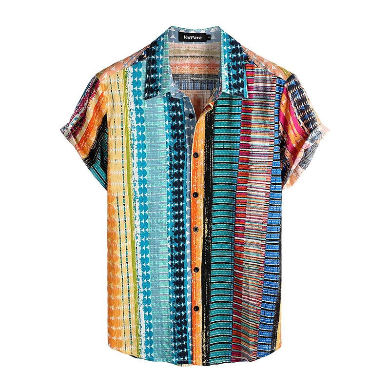Chemise Fleurie Homme Design Tropical
