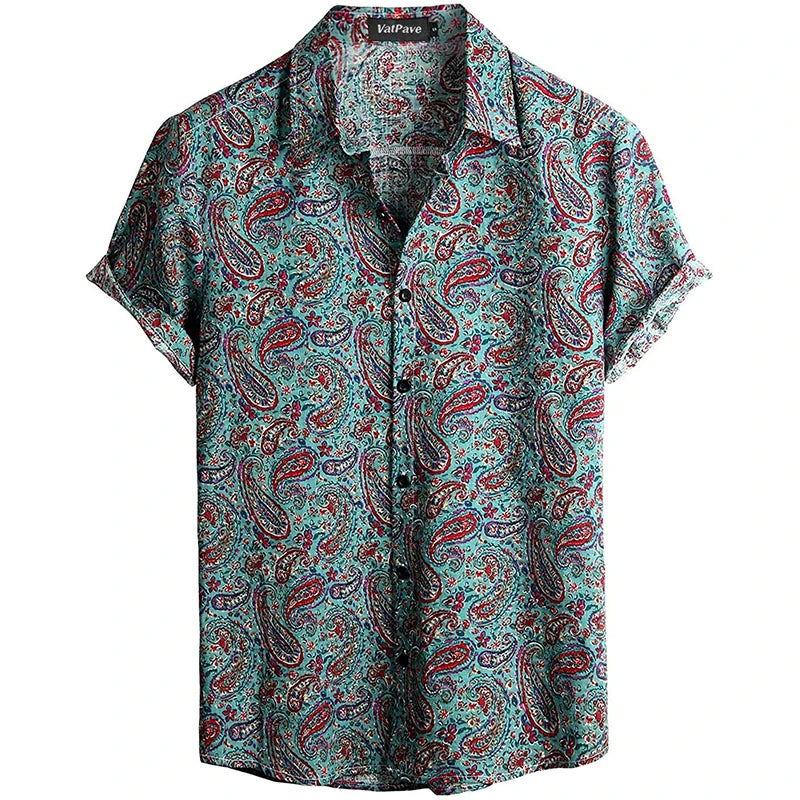 Chemise Fleurie Homme Design Tropical