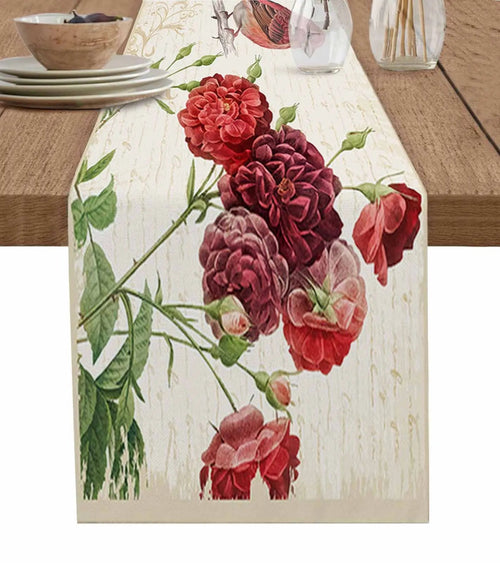 Table runner  Realistic Rose