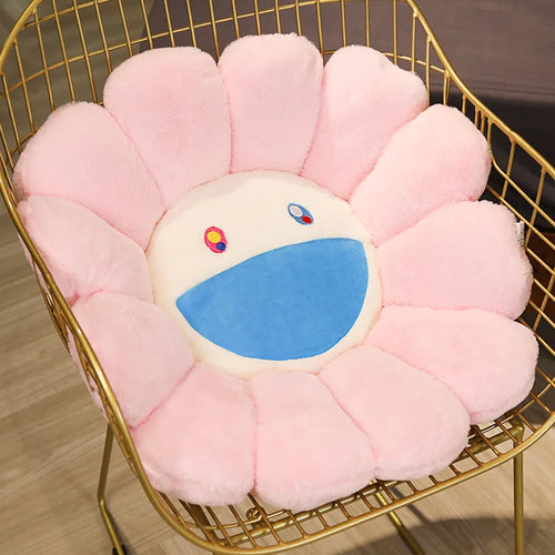 Coussin En Forme De Fleur   Rose