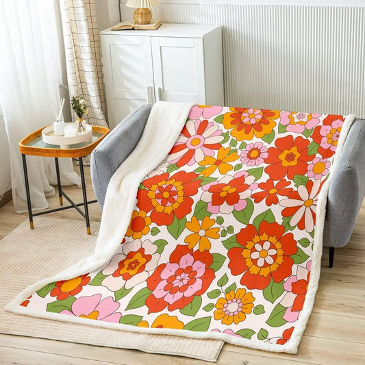 Plaid Fleuri <br> Bébé