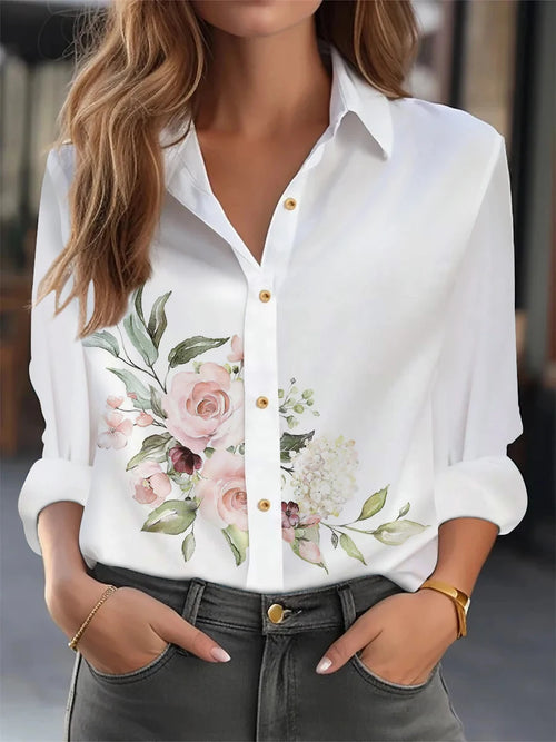 Chemise Fleurie Femme Elégante