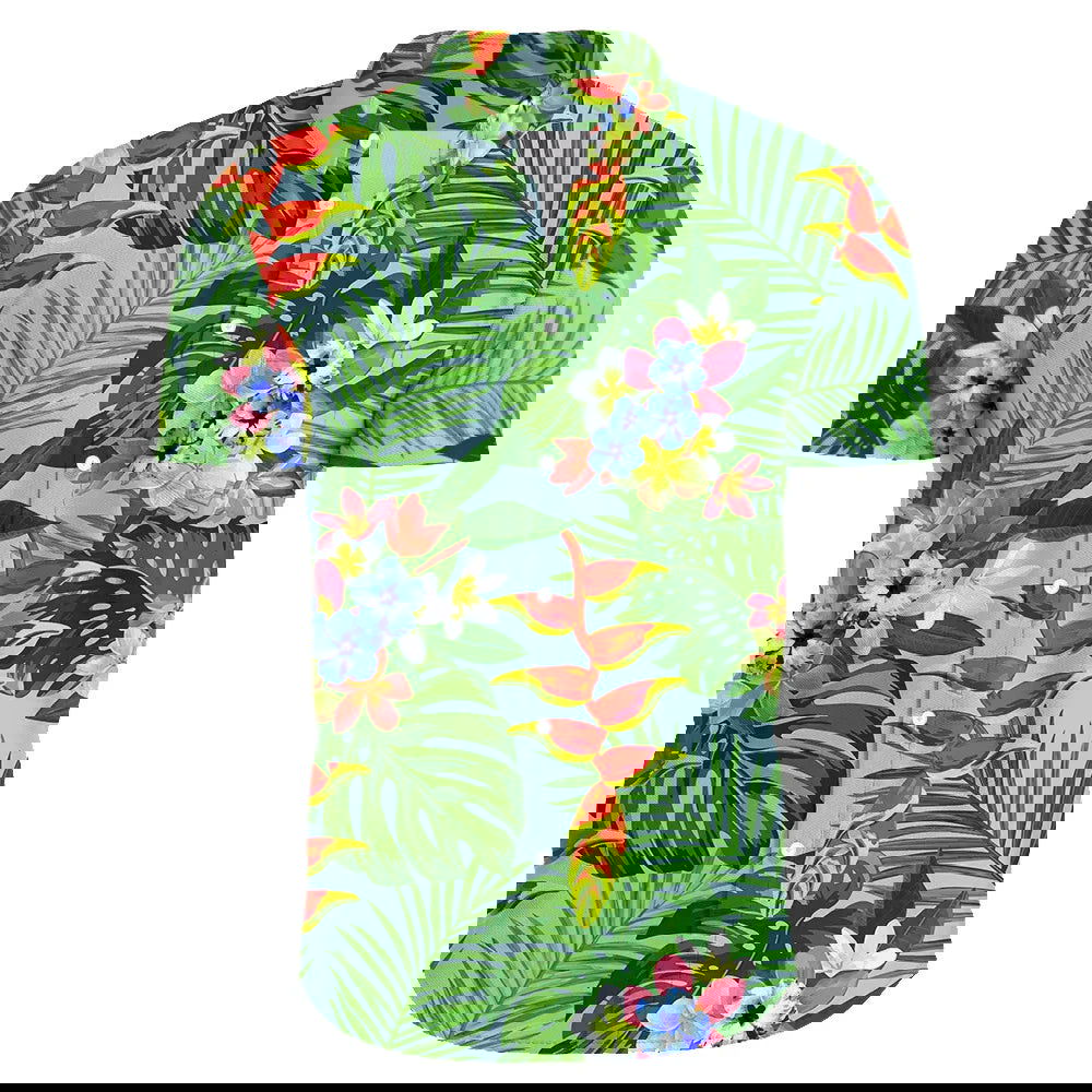 Chemise Homme Fleurie <br> Jungle Coloré