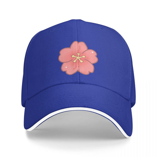 Flower Cap  Blue Orange Tree