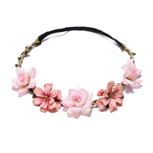 Couronne De Fleurs   Mariage Rose