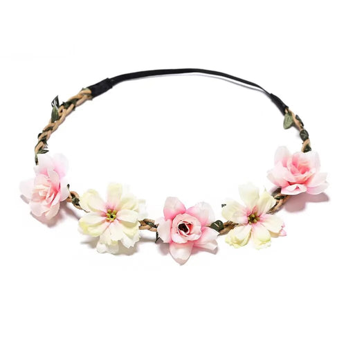 Couronne De Fleurs   Mariage Rose Clair