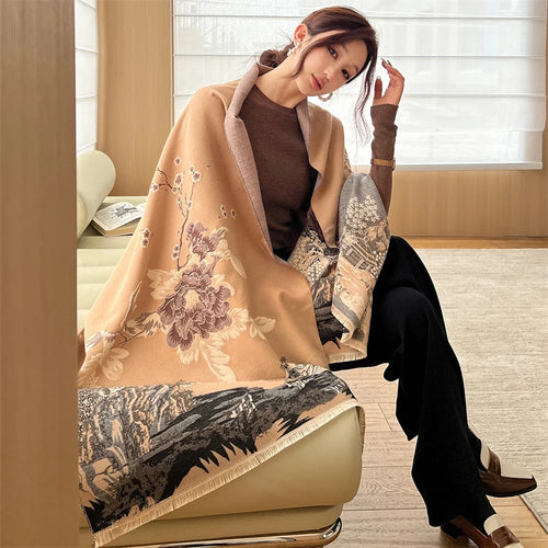 Foulard Fleuri   Russe