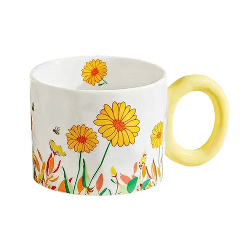 Mug Fleuri   Marguerite