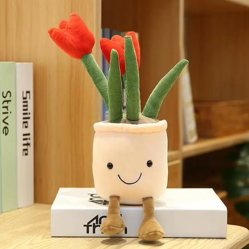 Peluche Fleur   Tulipe