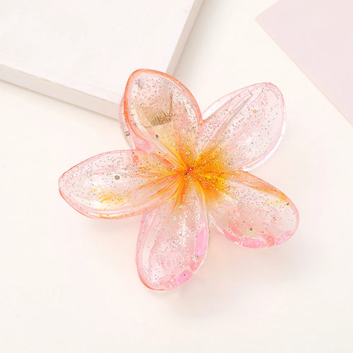 Pince Fleur   Cheveux Tahiti Brillant