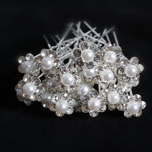 Pince Fleur   Perle Cheveux Mariage
