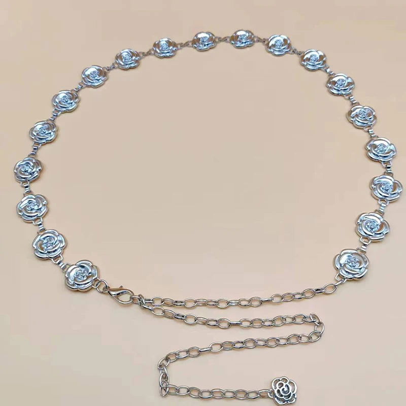 Ceinture Fleur <br> Doré