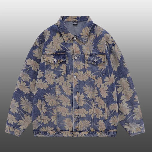 Veste Fleurie   Homme