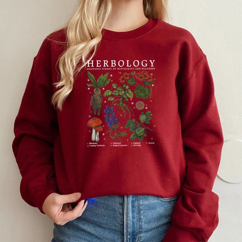 Floral Sweater  Red Class