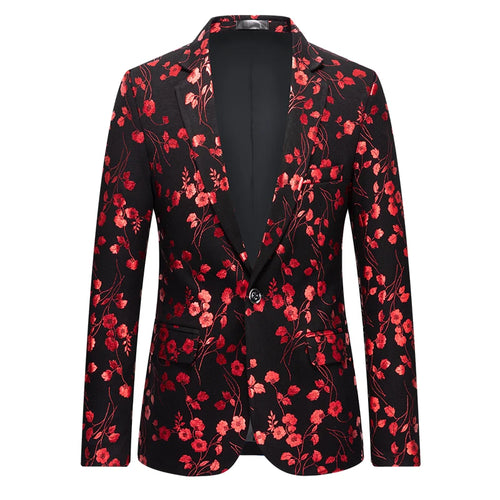 Veste Costume   Fleurie Homme