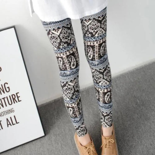 Legging Fleuri   Vintage