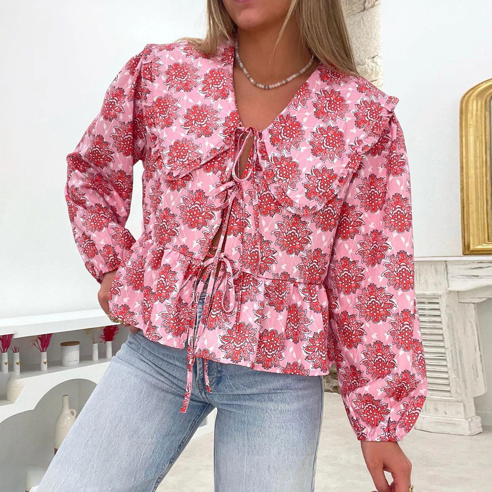 Chemise Femme A Fleurs | Plante Paradise Chemise Femme A Fleurs | Plante Paradise