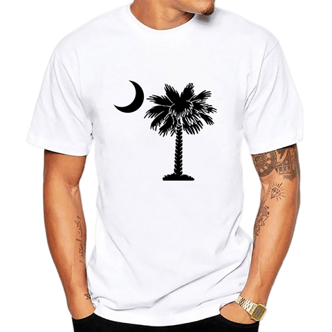 T-Shirt Fleuri  Palmier Lune