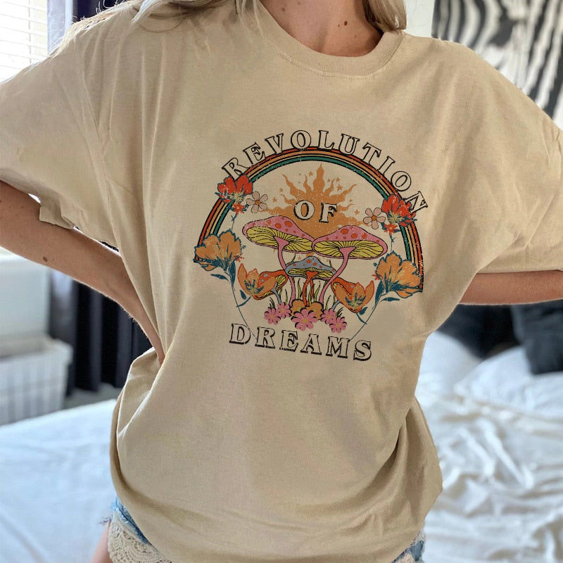 T-Shirt Fleuri <br> Dreams