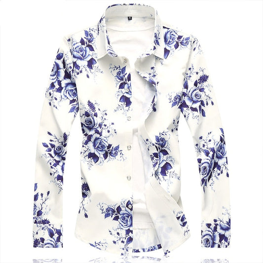 Chemise a Fleur Homme <br> Fleur Design