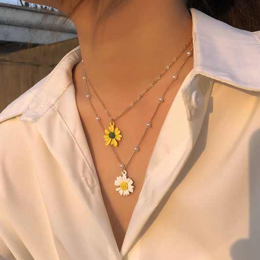 Collier Fleur <br> Marguerite Fashion